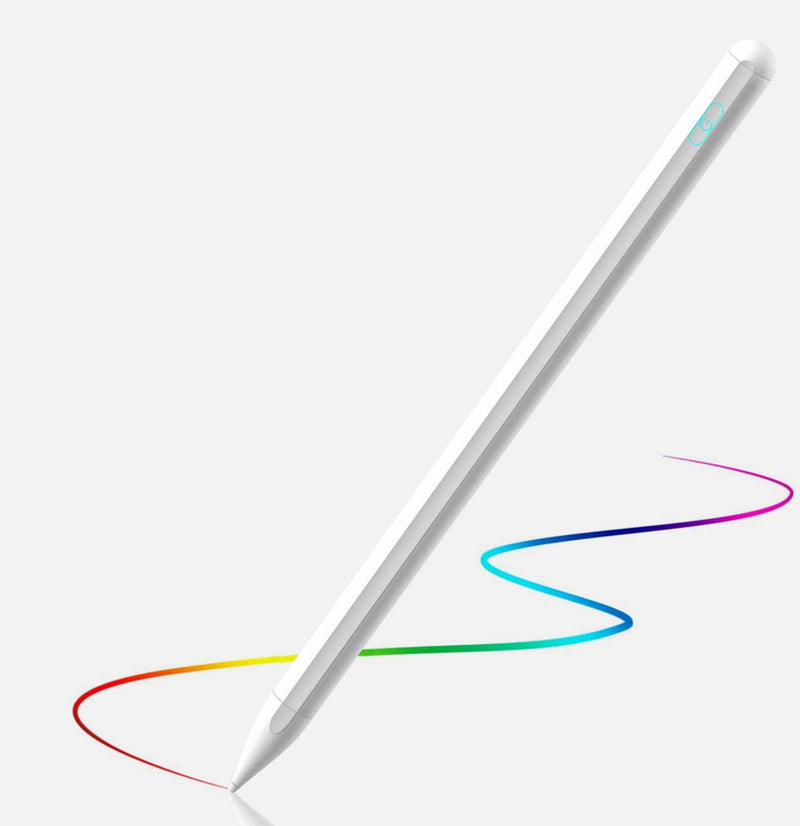 [Australia - AusPower] - Stylus Pen for iPad with Palm Rejection,High Precise Pencil for Drawing & Writing on iPad pro11/12.9(3rd/4th)/10.2(7th/8th Gen)/Air 4th 10.9/Air 3rd 10.5inch,USB Rechargeable Active Stylus. 