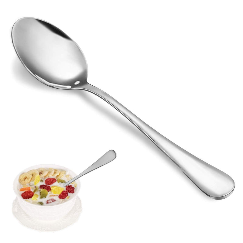 [Australia - AusPower] - Teaspoon Set,16 Piece 6.7" Spoons Silverware,Premium Food Grade 18/10 Stainless Steel Tea Spoons,Durable Small Spoons,Good Teaspoons,Dessert Spoons,Kitchen Spoons Set,Mirror Finish & Dishwasher Safe 6.7" 