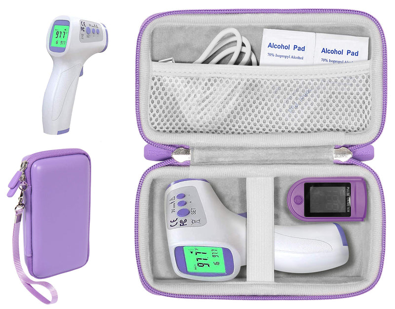 [Australia - AusPower] - CaseSack Forehead Thermometer case for Non-Contact Infrared Digital Thermometer Like Vibeey, eZthings, HALIDODO, HIGBRE, ALLIRIER, AFARELY, ROYADVE, REDESS, iCode, SUNNYPLUS, BrillianceHair, drtulz 
