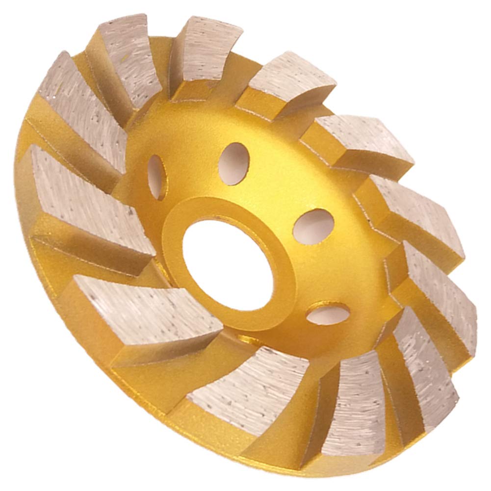 [Australia - AusPower] - Meacase 4 inch Diamond Cup Grinding Wheel for Concrete Masonry Granite Marble Stone for Angle Grinder with 7/8" or 5/8" Arbor 4" 