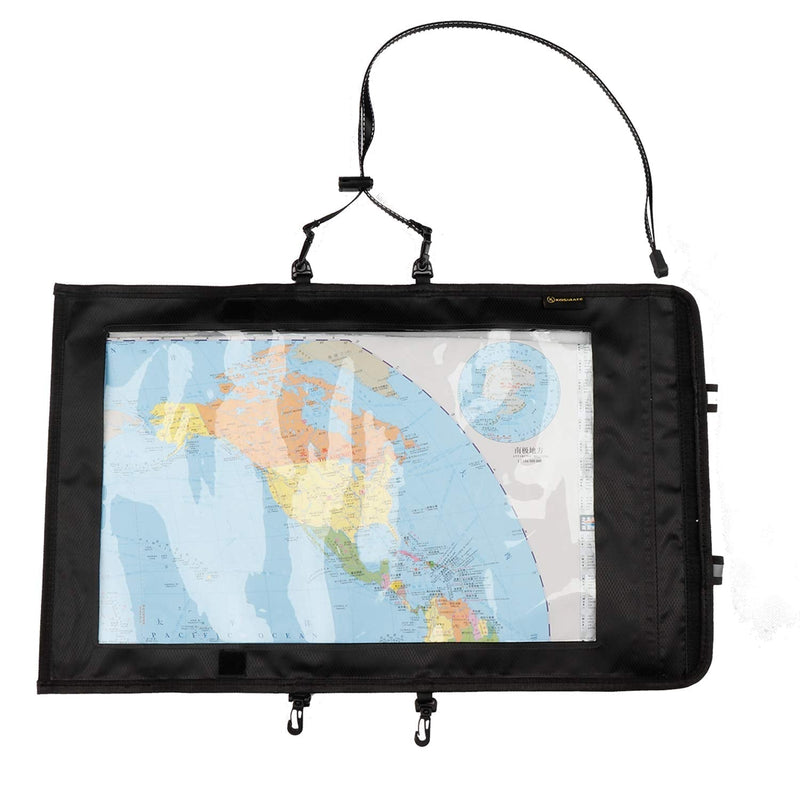 [Australia - AusPower] - KOSIBATE Map Case, Waterproof Military Hiking Map Pouch Holder with Clear Window & Lanyard 