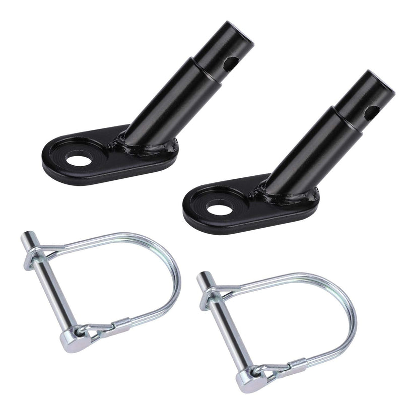 [Australia - AusPower] - QKURT 2 Pack Bike Trailer Coupler, Bicycle Trailer Hitch Connector Attachment for Child, Pet, Cargo Bike Trailers 