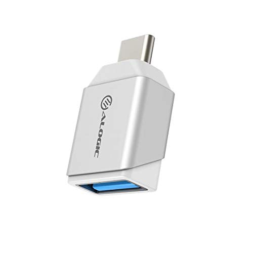 [Australia - AusPower] - ALOGIC USB C to USB A Adapter, USB 3.1 (5Gbps), Compatible with MacBook Pro/Air 2020, Dell XPS, iPad Air 2020, iPad Pro, USB-C Smartphones and More - Silver 