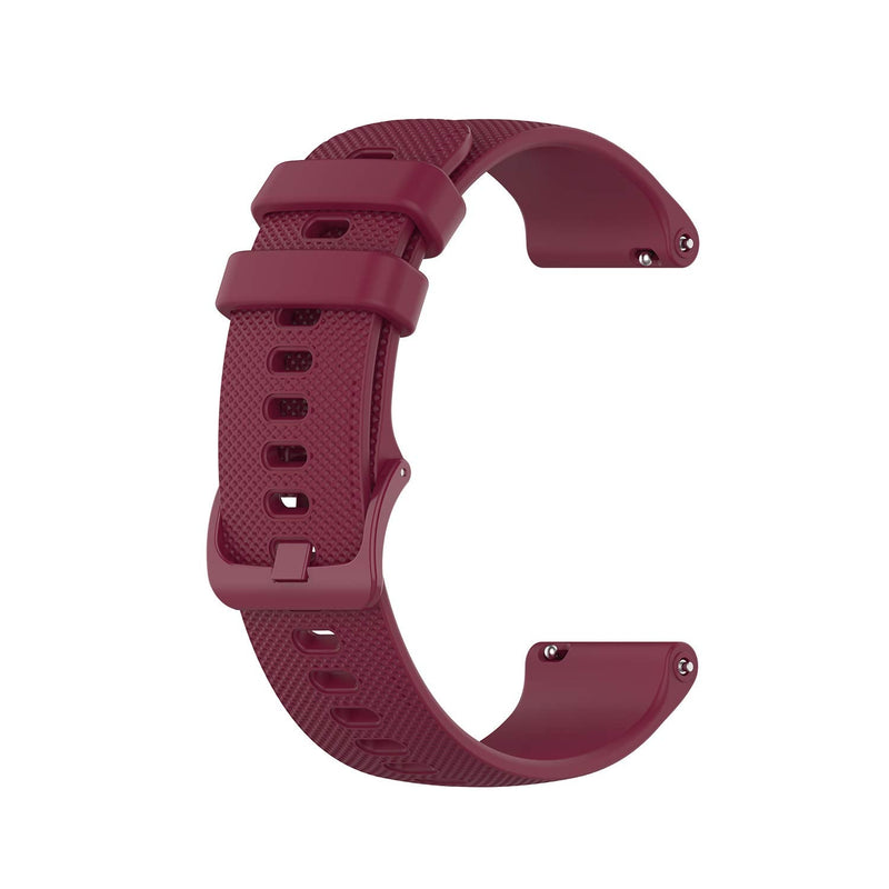 [Australia - AusPower] - FoundEast Band Compatible with Polar Vantage M Smart Watch Soft Silicone Sports Strap Replacement Watch Band Wristband Bracelet with Clasp for Polar Vantage M Smartwatch (Red) Red 