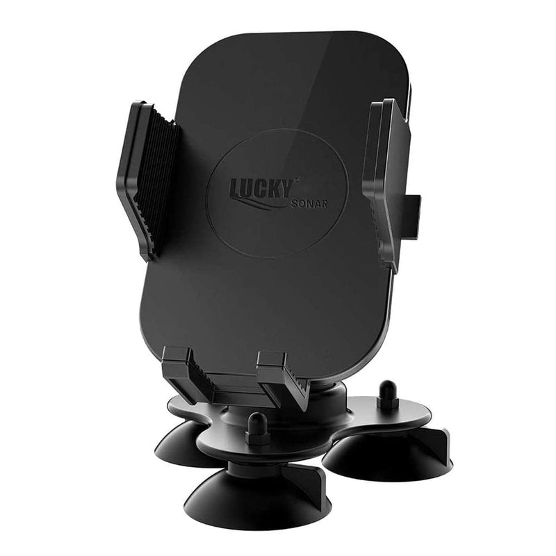 [Australia - AusPower] - LUCKYLAKER Strong Suction Phone Mount Base Universal Marine Electronic Mount Ball Kayak Fish Finder Holder Car Fishing for Truck Boat Canoe 