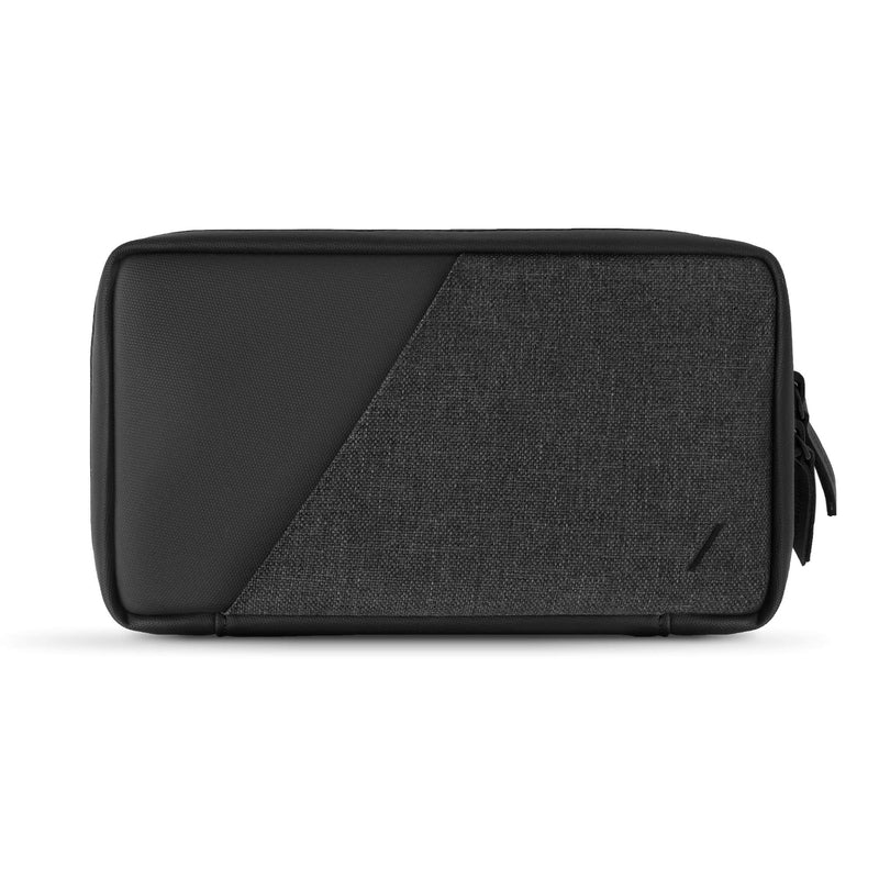 [Australia - AusPower] - Native Union Stow Organizer – Premium Travel Tech Kit Crafted with Durable Canvas – Keep Essentials Organized with Flexible Storage & Quick-Access Pocket for Cables, Chargers, SIM Cards & More (Slate) Slate V2 