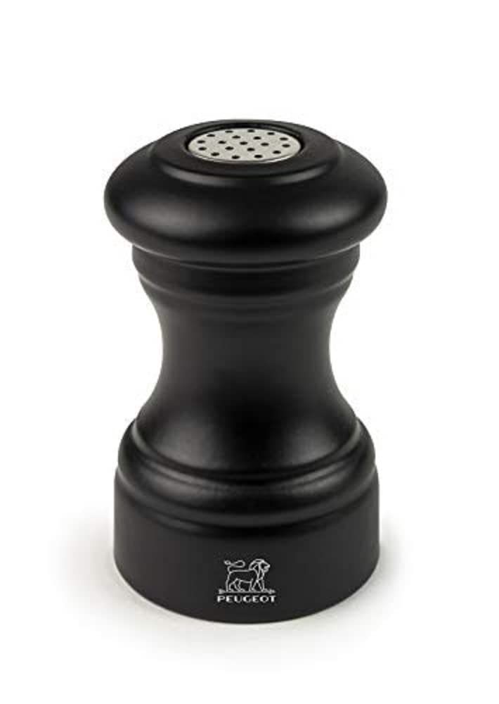 [Australia - AusPower] - Peugeot Bistro Salt Shaker, 9 cm-3 ½in, Matte Black 9 cm- 3 ½in. 