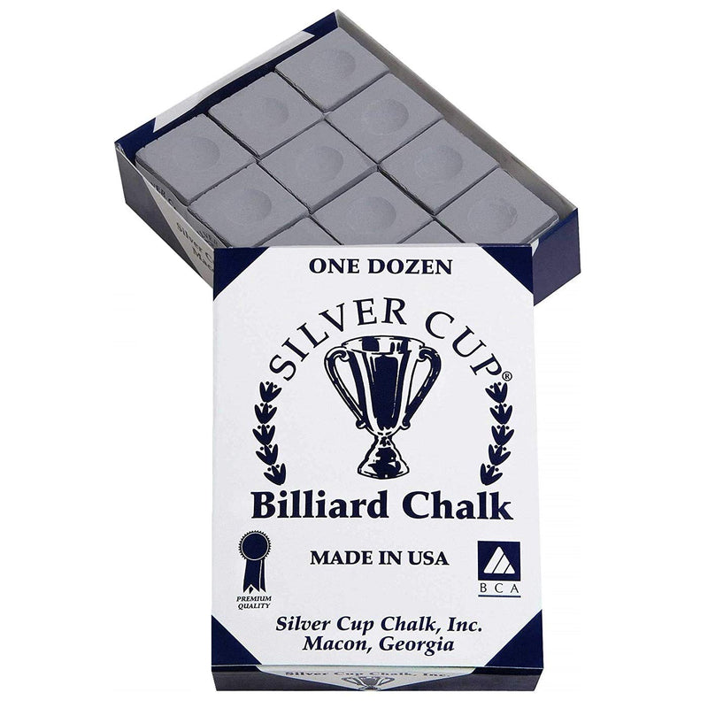 [Australia - AusPower] - Bankers Gray Billiard Chalk Box of 12 USA 