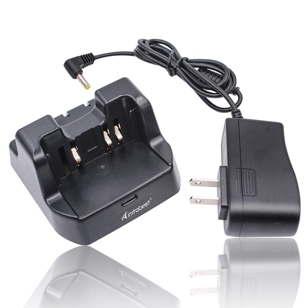 [Australia - AusPower] - CD-41 Charger Compatible for Yaesu VX-8R VX-8DR VX-8GR VX-8E VX-8DE VX-8GE FT-1DR FT-2DR FT1DR FT2DR SBR-14Li FNB-101Li FNB-102Li 
