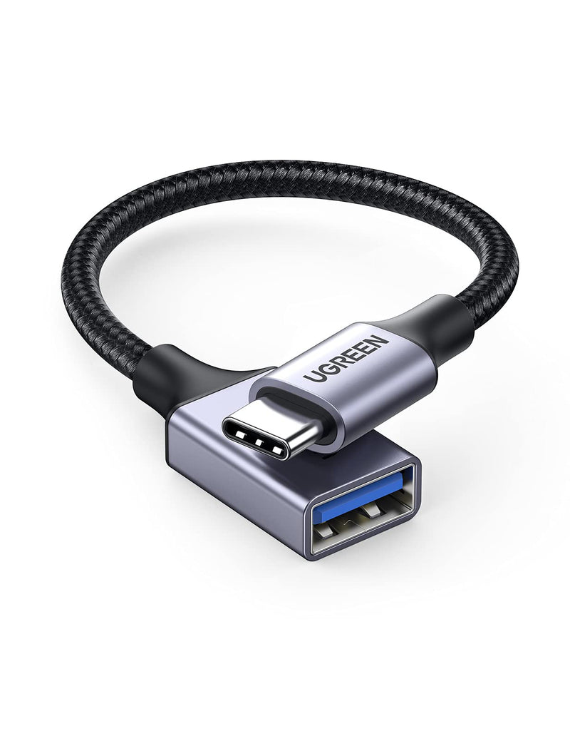 [Australia - AusPower] - UGREEN USB C to USB 3.0 Adapter Type C OTG Cable Thunderbolt 3 to USB Female Adapter OTG Cable Compatible for MacBook Pro 2020/2019/2018 MacBook Air/iPad Pro 2020 Dell XPS Galaxy Note20 Ultra S20 