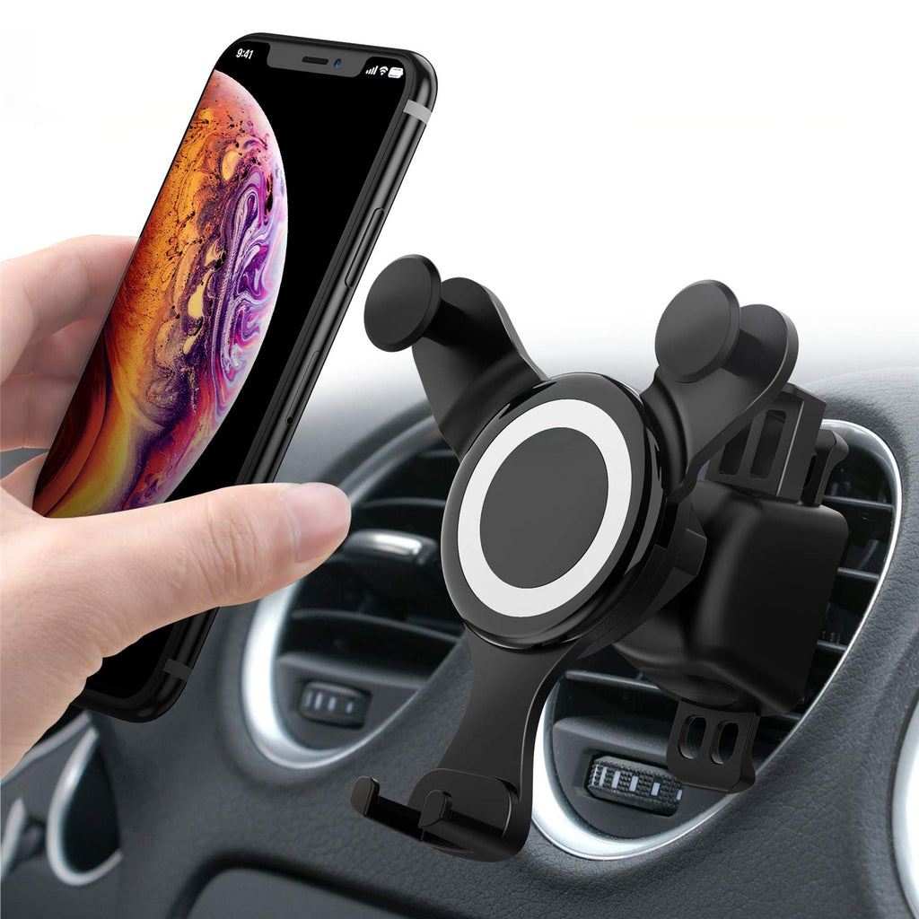 [Australia - AusPower] - Updated Cell Phone Holder for Car, Universal Smartphone Car Air Vent Mount Holder 