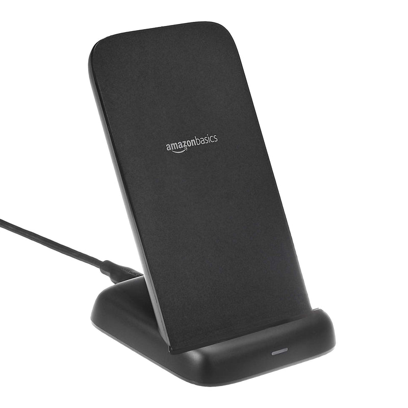 [Australia - AusPower] - Amazon Basics 10W Qi Certified Wireless Charging Stand (No AC Adapter) 