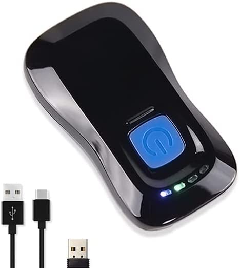 [Australia - AusPower] - YANZEO P2000 1D QR Bluetooth Barcode Scanner 2D Bluetooth 2.4GHz Wireless Transfer Wireless Barcode Reader 