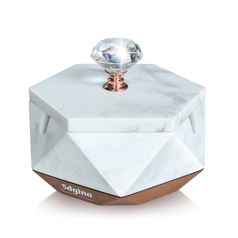 [Australia - AusPower] - J JHOUSELIFESTYLE Ashtray for Weed - Outdoor Ashtray with Lid, Ash Tray Sets for Weed, Ash Tray Sets for Cigarettes Outdoor Ashtrays for Cigarettes Windproof Ashtray for Outside Marble 