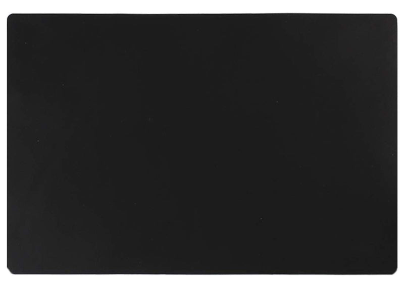 [Australia - AusPower] - KimTin 23.62" by 15.75" Extra Large Mulitpurpose Silicone Placemat,Countertop Protector, Kitchen Counter Mat, Table Mat, Heat Resistant, Washable, Non Slip mat (Black)… 23.62 x 15.75 inch Black-1pcs 