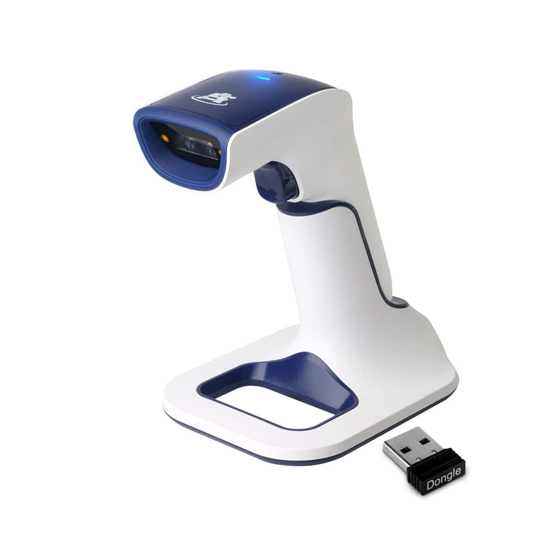 [Australia - AusPower] - ScanAvenger Wireless Portable 1D With Stand Bluetooth Barcode Scanner: 3-in-1 Hand Scanners -Vibration, Cordless, Rechargeable Scan Gun for Inventory Management - Handheld, USB Bar Code UPC/Ean Reader With Next Gen Stand 