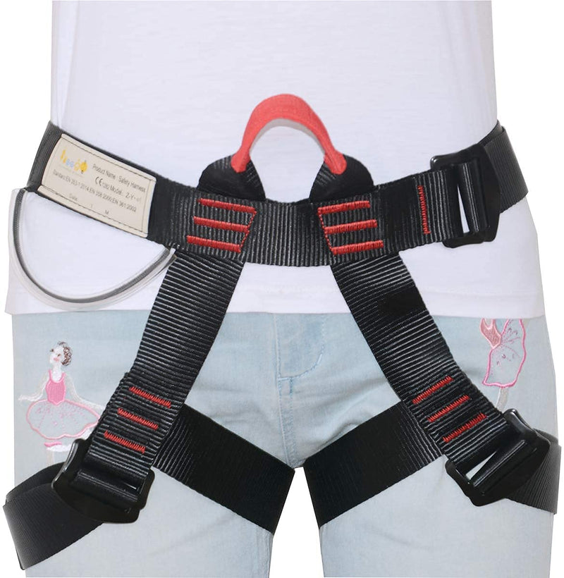 [Australia - AusPower] - HeeJo Climbing, Rock Climbing, Half Body for Rappelling Fire Rescuing Tree Climbing Gear Zy01a 