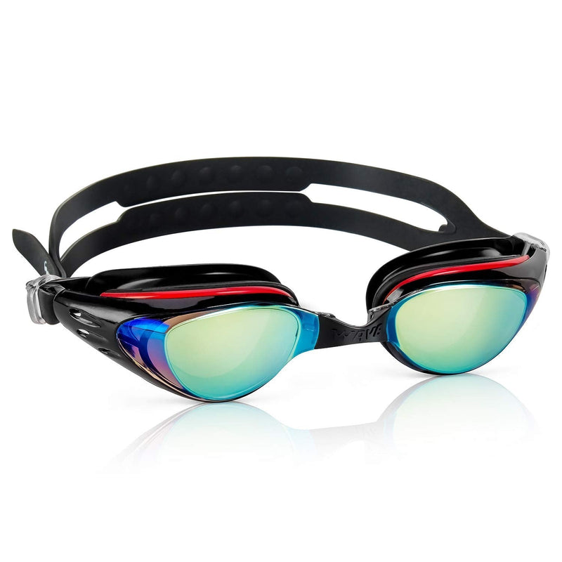 [Australia - AusPower] - Shortsighted Swim Goggles Nearsighted Swimming Goggles for Adult Men Women Kids Black -1.5 