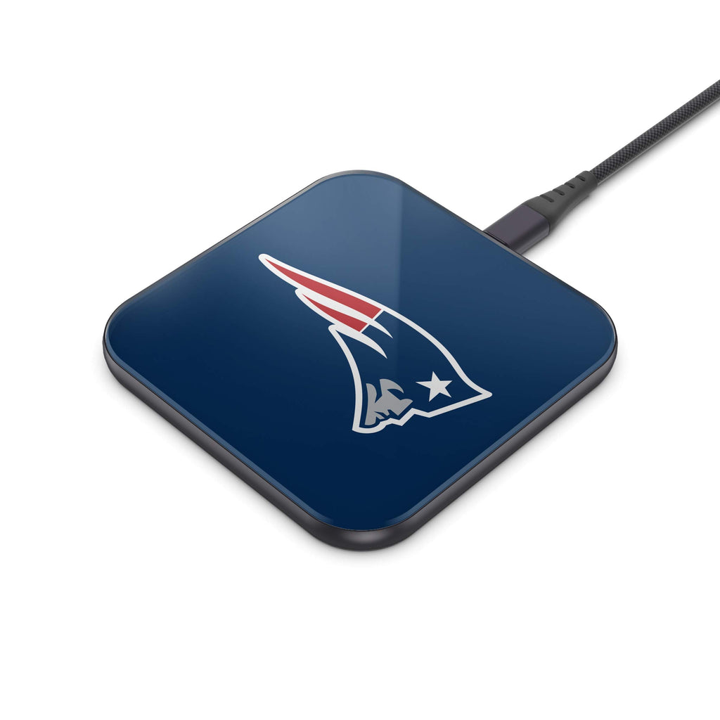 [Australia - AusPower] - SOAR NFL Unisex Wireless Charging Pad New England Patriots One Size White 