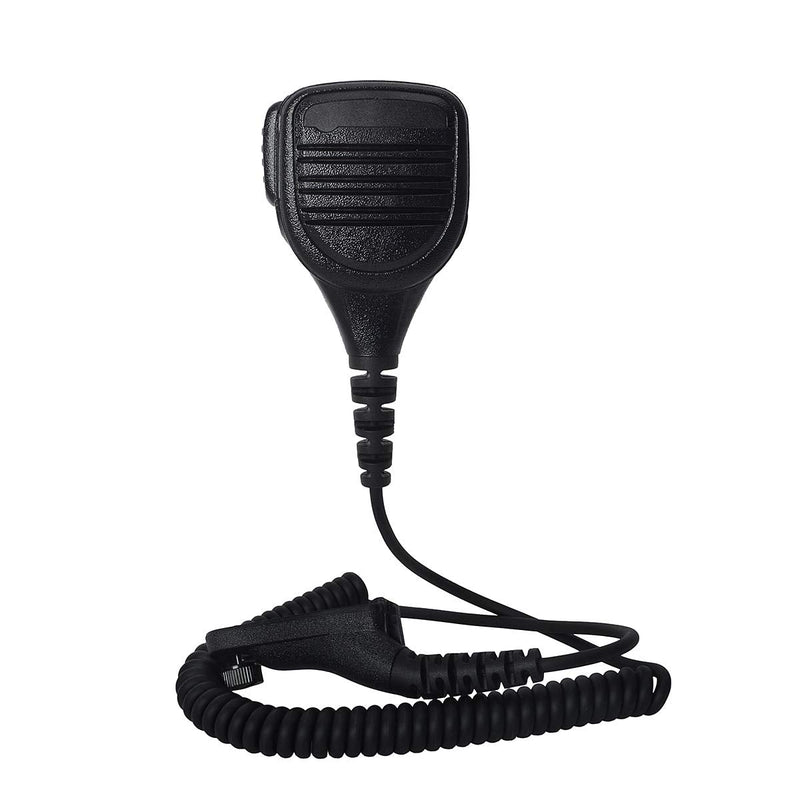 [Australia - AusPower] - HYS IP54 Waterproof Speaker Shoulder Microphone, Handheld Remote Speaker Mic with Reinforced Cable for APX4000 APX6000 APX7000 XPR6350 XPR6550 XPR7350 XPR7550 APX 4000 6000 7000 8000 