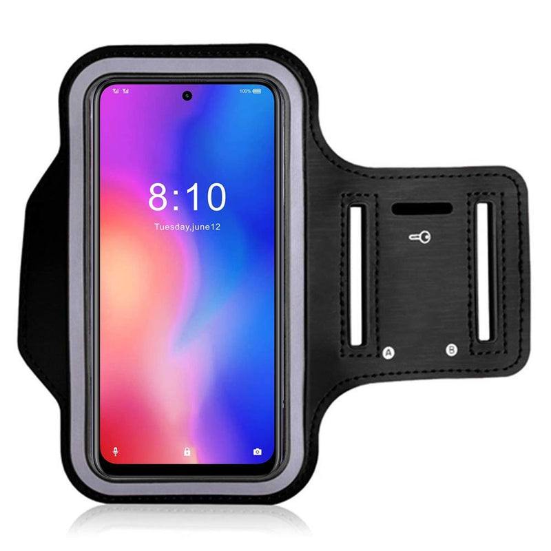 [Australia - AusPower] - Running Armband for Google Pixel 5 / Pixel 4a 5G Adjustable Sport Phone Arm Case for Samsung Galaxy A10E Outdoor Exersise Biking with Key Holder 5''-6'' 