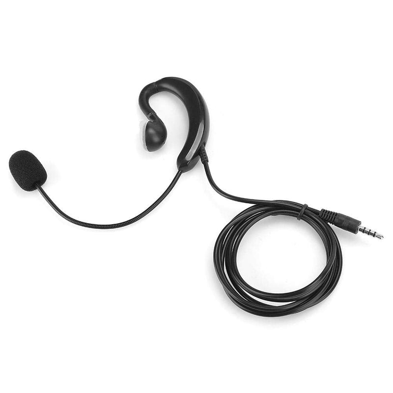 [Australia - AusPower] - Earhook Type Microphone, Mobile Phone Headset Tablet Earphone MIC, Noise Cancelling Function, for Conferencing, Gaming, Chating 