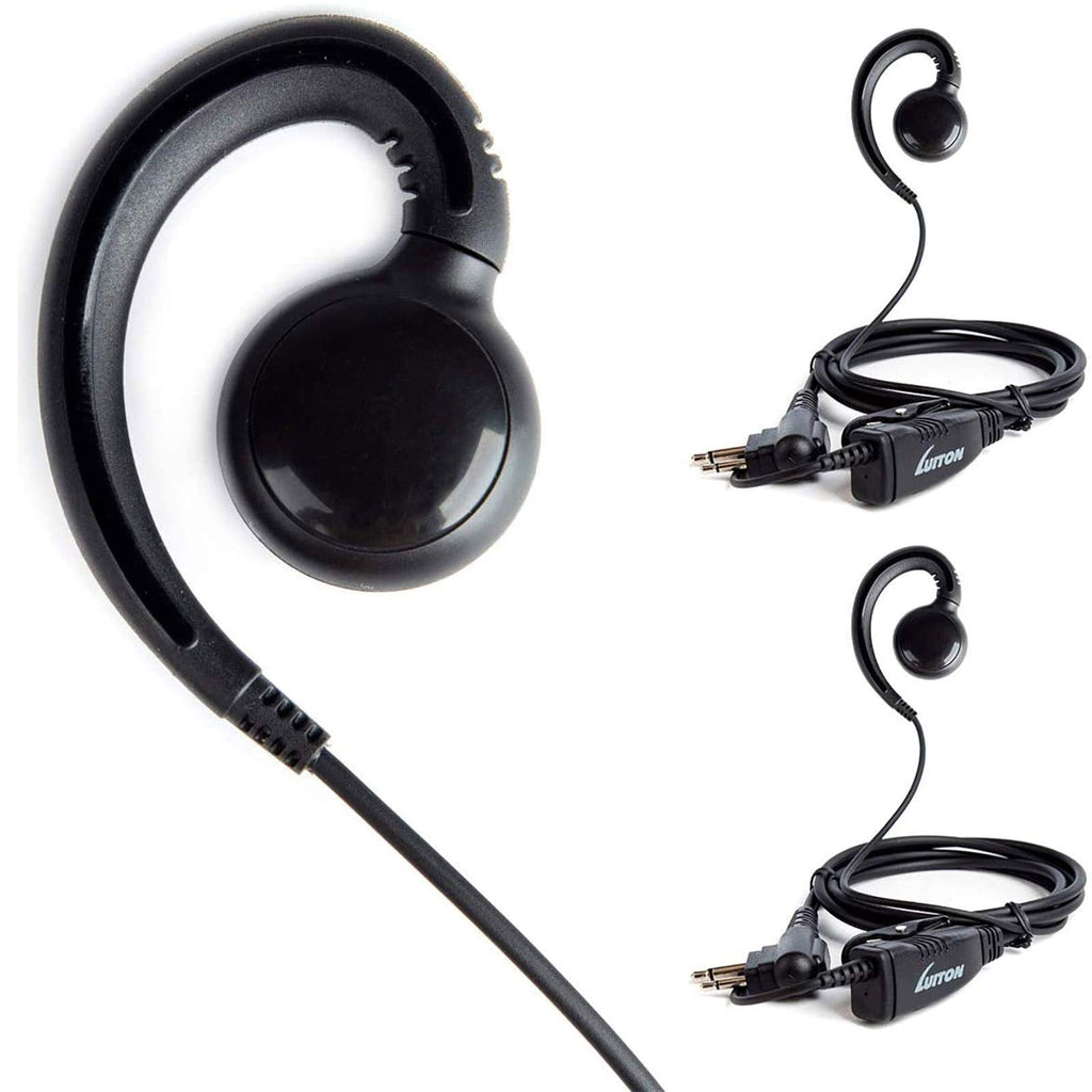 [Australia - AusPower] - 2 Pack Motorola Earpiece with Microphone and PTT Compatiable with Walkie Talkie Motorola CLS1413 CLS1450 CP110 CP200 GP300 GP2000 CT150 CP040 PRO1150 - Replaces RLN6423 (2 Pack) 