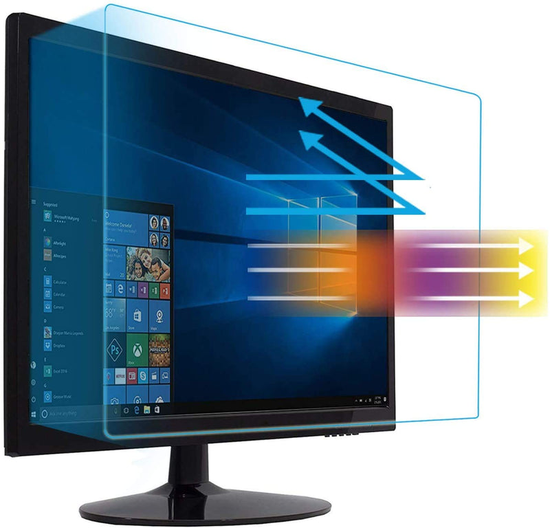 [Australia - AusPower] - Anti Blue Light Anti Glare Screen Protector Fit Diagonal 17" Desktop Monitor 5:4 Widescreen(13.3" W x 10.6" H), Reduces Eye Strain Block UV and Reduce Fingerprint 17 Inch 