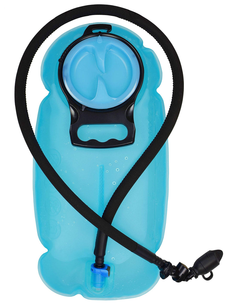[Australia - AusPower] - MARCHWAY 2L/2.5L/3L TPU Hydration Bladder, Tasteless BPA Free Water Reservoir Bag with Insulated Tube for Hydration Pack for Cycling, Hiking, Running, Climbing, Biking Blue 2.5L 