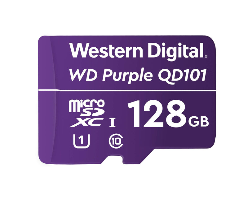[Australia - AusPower] - Western Digital SC QD101 Micro SD Card 128GB WD Purple Surveillance Camera WDD0128G1P0C 