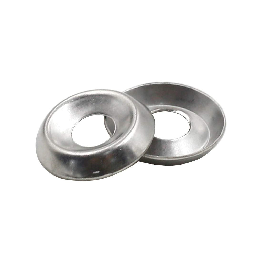 [Australia - AusPower] - TOUHIA 50pcs #10 Finishing Washers Stainless Steel Cup Countersunk Washer 