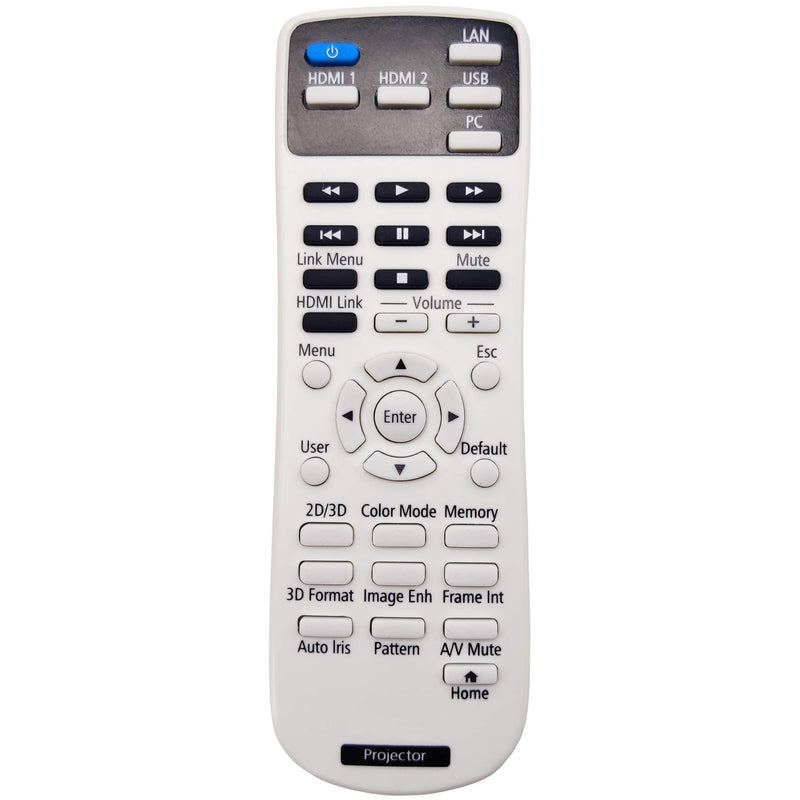 [Australia - AusPower] - Leankle Remote Controller 2181830 for Epson Projectors EH-TW5400, EH-TW5600, EH-TW5650, H850B, H850C, H851A, H851B, H851C, H852A, H852B, H852C, Home Cinema 2100, Home Cinema 2150 