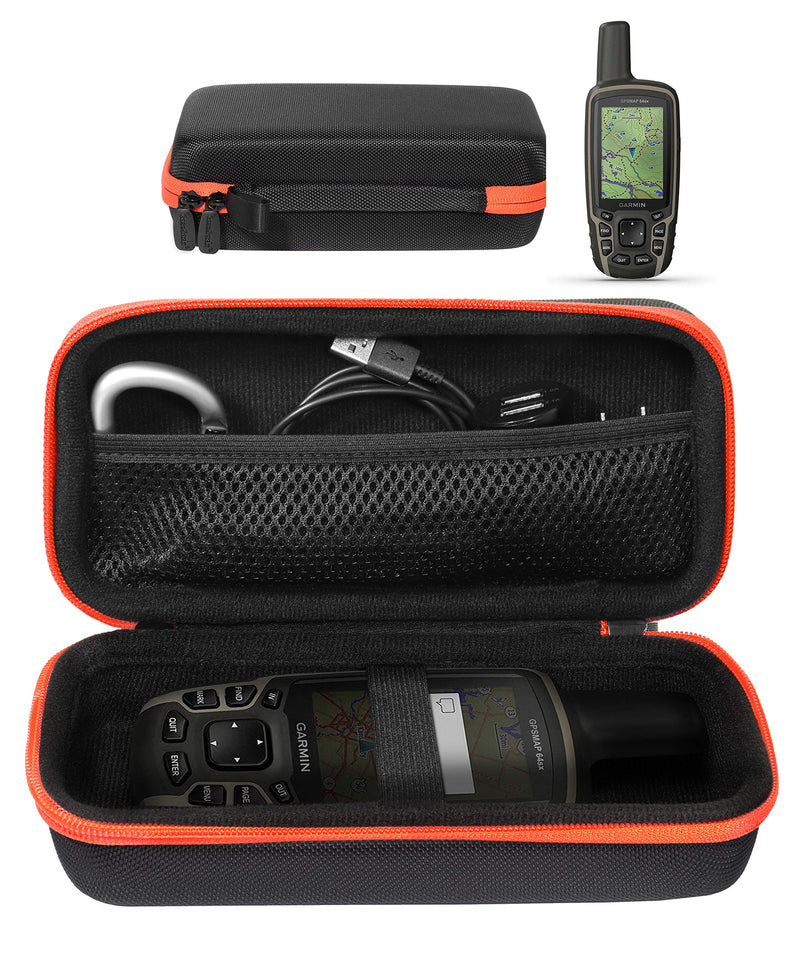 [Australia - AusPower] - CaseSack Case for Garmin GPSMAP 64sx, 64x, 64s, 64, 66, 66i, 66s, 66sr, 66st, 65, 62st, Also Compatible with Black+Decker TLD100 Thermal Leak Detector, mesh Accessories Pocket 