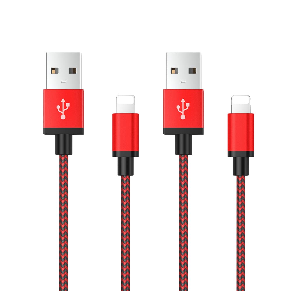 [Australia - AusPower] - Phone Charging Cable Red 2 PC 3FT 