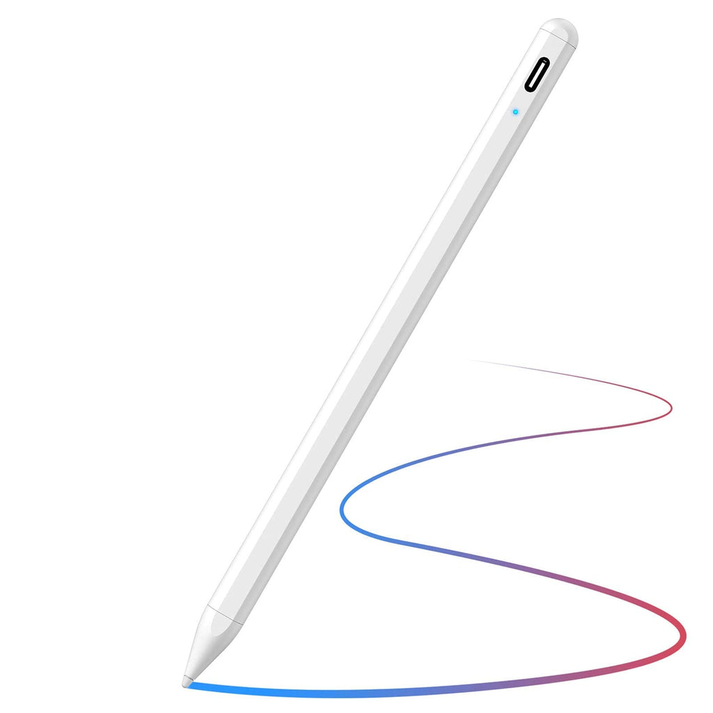 [Australia - AusPower] - Stylus Pen for iPad with Palm Rejection and Magnetic Design, Active Stylus Compatible with (2018-2021) Apple iPad 6th-9th Gen/iPad Pro 11''&12.9''/iPad Mini 5th/6th Gen/iPad Air 3rd 4th Gen 