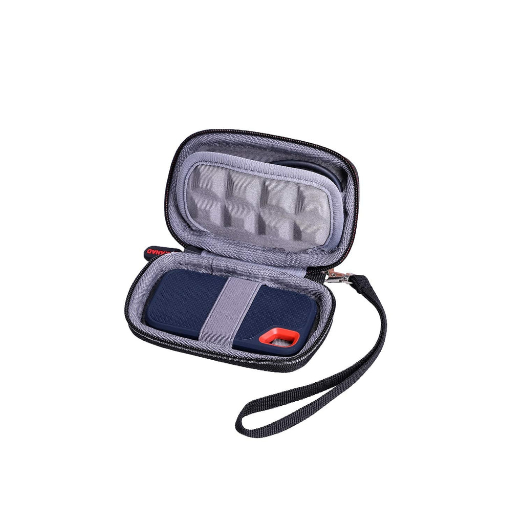 [Australia - AusPower] - XANAD Hard Case for SanDisk 500GB/250GB/1TB/2TB Extreme Portable SSD - Travel Carrying Storage Protective Bag 