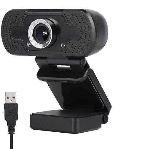 [Australia - AusPower] - Webcam with Microphone 1080p, HD Webcam Streaming Computer Web Camera-USB Computer Camera for PC Laptop Desktop Video Calling, Conferencing and Gaming Live 