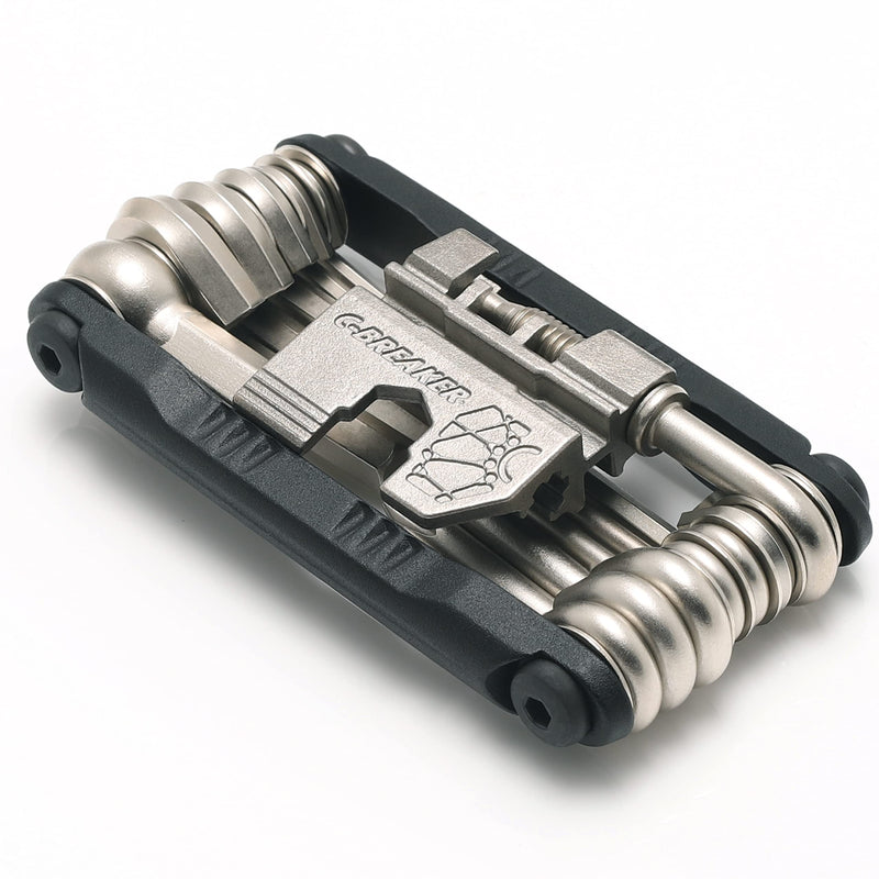 [Australia - AusPower] - CECO-USA 20 Function Bike Tool with Chain Breaker – Bicycle Multi Tool – Heavy Duty, Compact Pocket Sized, Lightweight – High Strength CR-V 6150 Tool Steel – Easy To Carry 