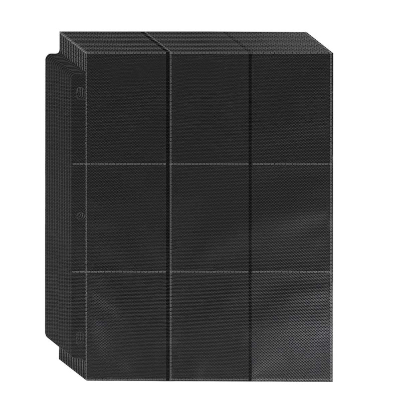 [Australia - AusPower] - 900 Pockets Trading Card Binder Sleeves, Baseball Card Sleeves Fit for Standard Size Sport Cards, Baseball Card Holder for 3 Ring Binder 