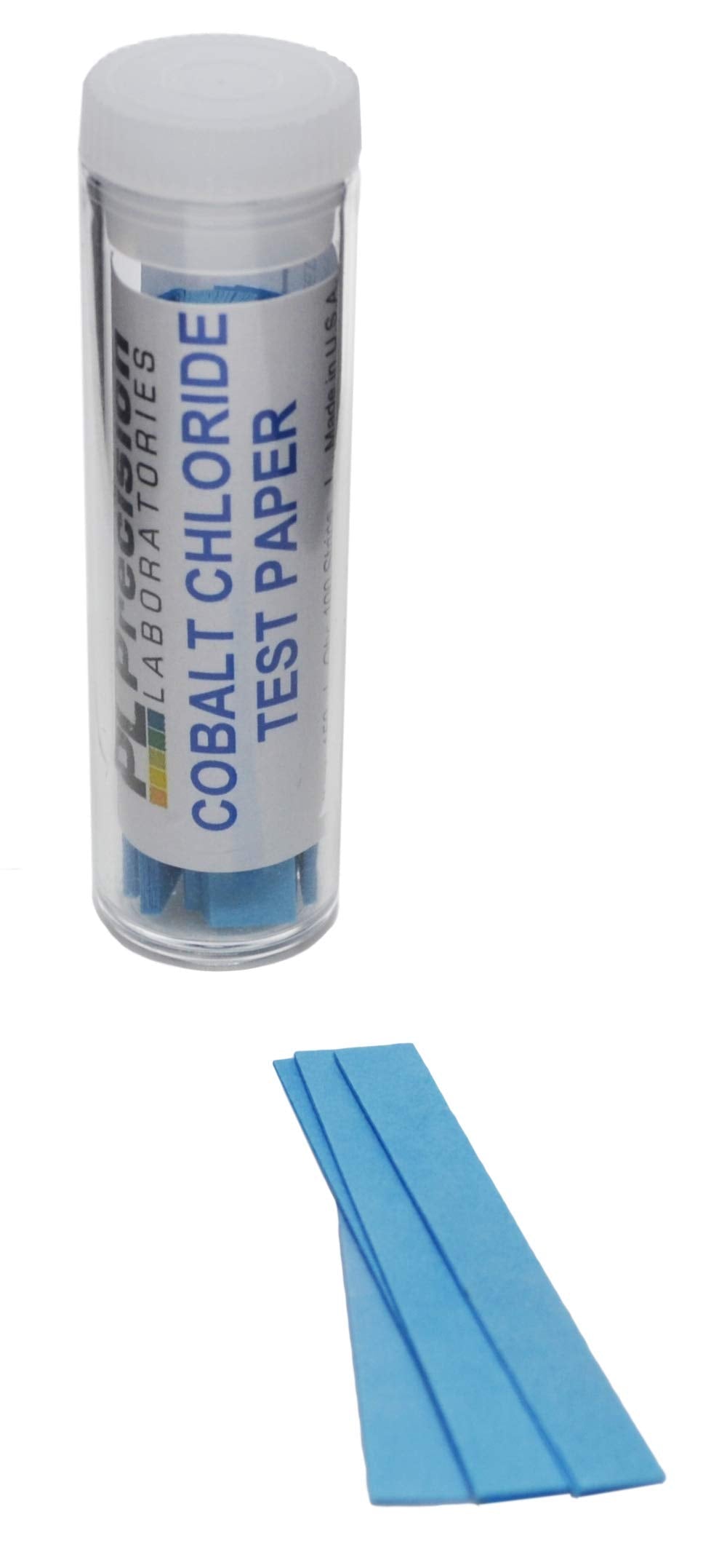 [Australia - AusPower] - 100PK Cobalt Chloride Test Papers for Testing Water Presence & Humidity - Eisco Labs 