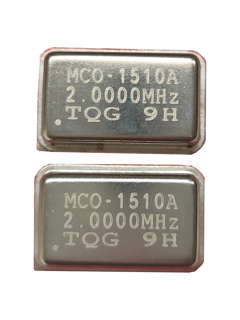 [Australia - AusPower] - 2 MHZ Full Can Footprint Dip14 3V3-5V Crystal Oscillator 2 PCS 