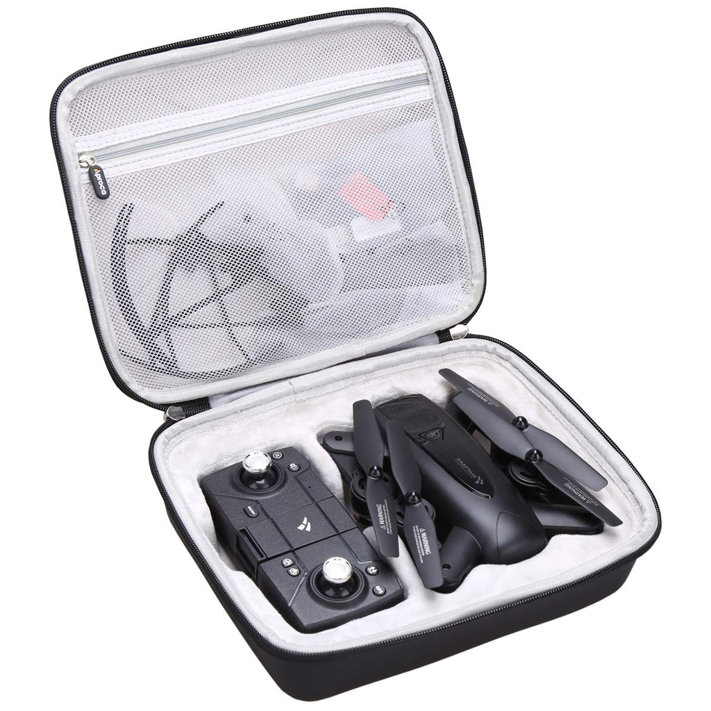 [Australia - AusPower] - Aproca Hard Travel Storage Carrying Black Case for SNAPTAIN SP500 Foldable GPS FPV Drone 