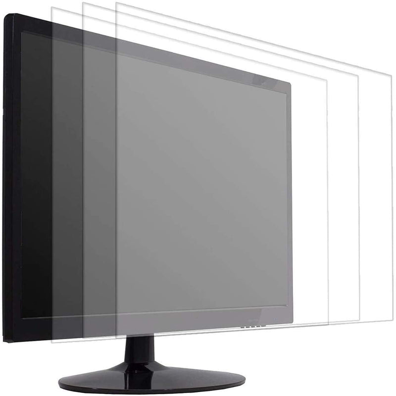 [Australia - AusPower] - 20 Inch Monitor Anti Glare Screen Protector Fit Diagonal 20 Inch Desktop with 16:10 Widescreen Monitor, Reduce Glare Reflection and Eyes Strain, Fingerprint-Resist (16 15/16 x 10 5/8 Inch) - 3Pcs 