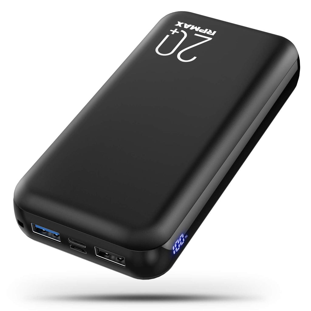 [Australia - AusPower] - RPMAX Portable Charger Power Bank 26800mAh with Hidden LED Display & 2 USB Outputs, High Capacity 5V Cell Phone Charger External Backup Battery Pack Compatible with iPhone,iPad,Samsung Galaxy,Android. 