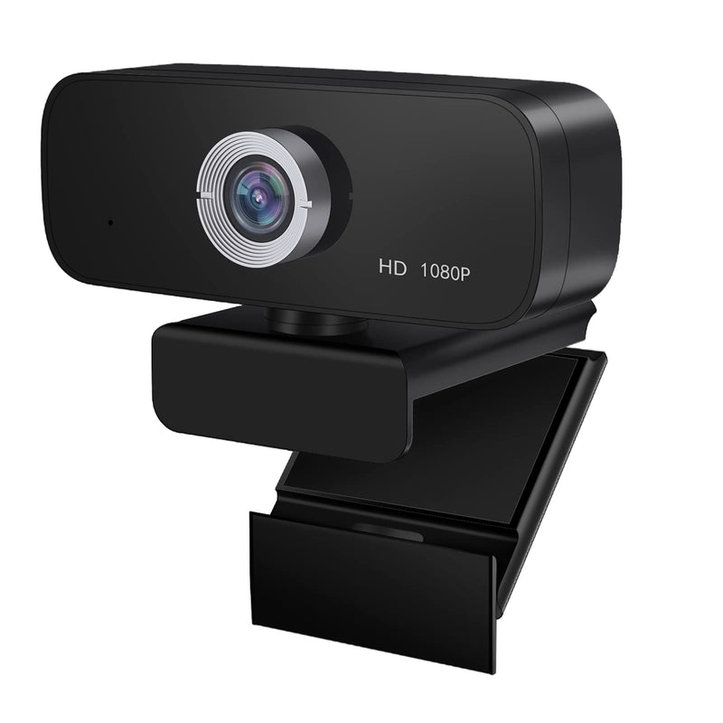 [Australia - AusPower] - 1080P Webcam with Microphone, Streaming Webcam Camera USB Plug and Play Compatible with Desktop Laptop MacBook for Video Calling Recording Conferencing Webcams 