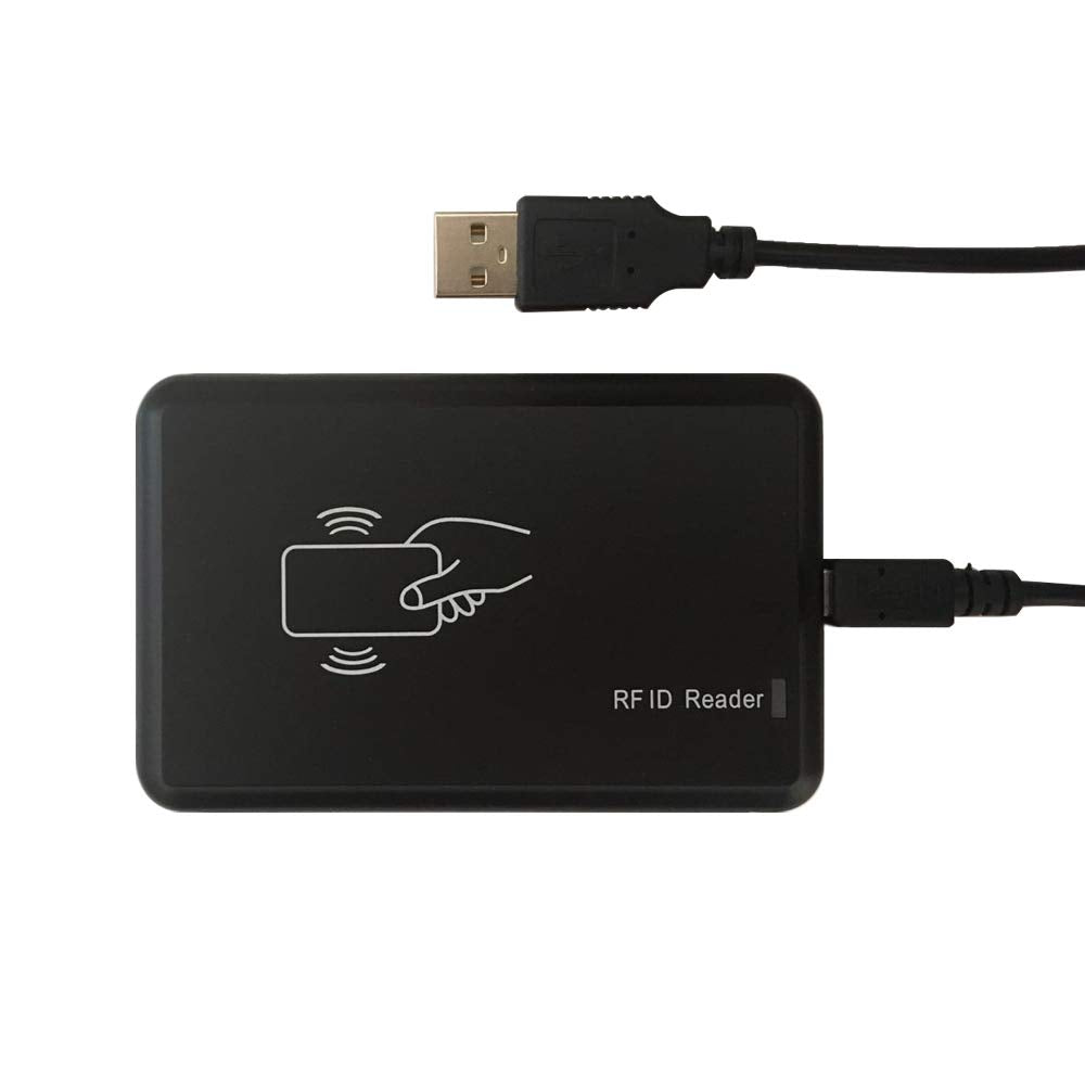[Australia - AusPower] - RFID Reader USB Reader 125KHz for EM4100 & 1326 Family Proximity Cards As USB Keyboard Input for Raspberry pi Linux Android Win Mac iOS + 3Pcs Card 