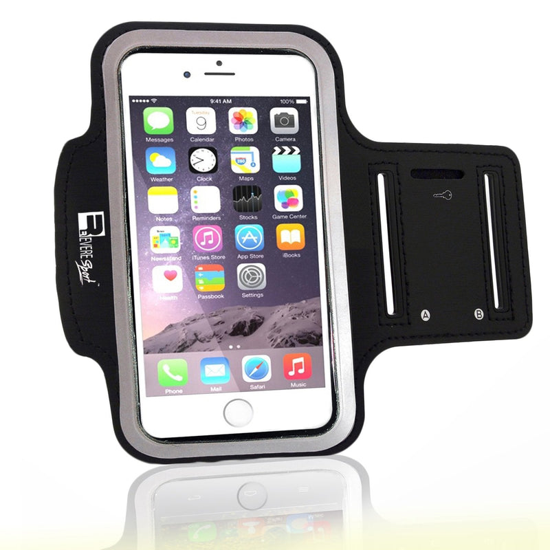 [Australia - AusPower] - Premium iPhone SE 2020 / SE 2022 Running Armband with Fingerprint ID Access. Sports Phone Arm Case Holder for Jogging, Gym Workouts 4.7" - iPhone SE 