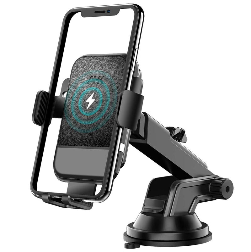 [Australia - AusPower] - Car Wireless Charger, 15W Auto-Clamping Car Charger Mount, Air Vent Car Charging Holder for iPhone 12/12 Pro/ 11/11 Pro/Xr/Xs Max/Xs/X/8, Samsung S21/S20 /S10/S9/Note10/ Note9(with QC 3.0 Car Charger) 