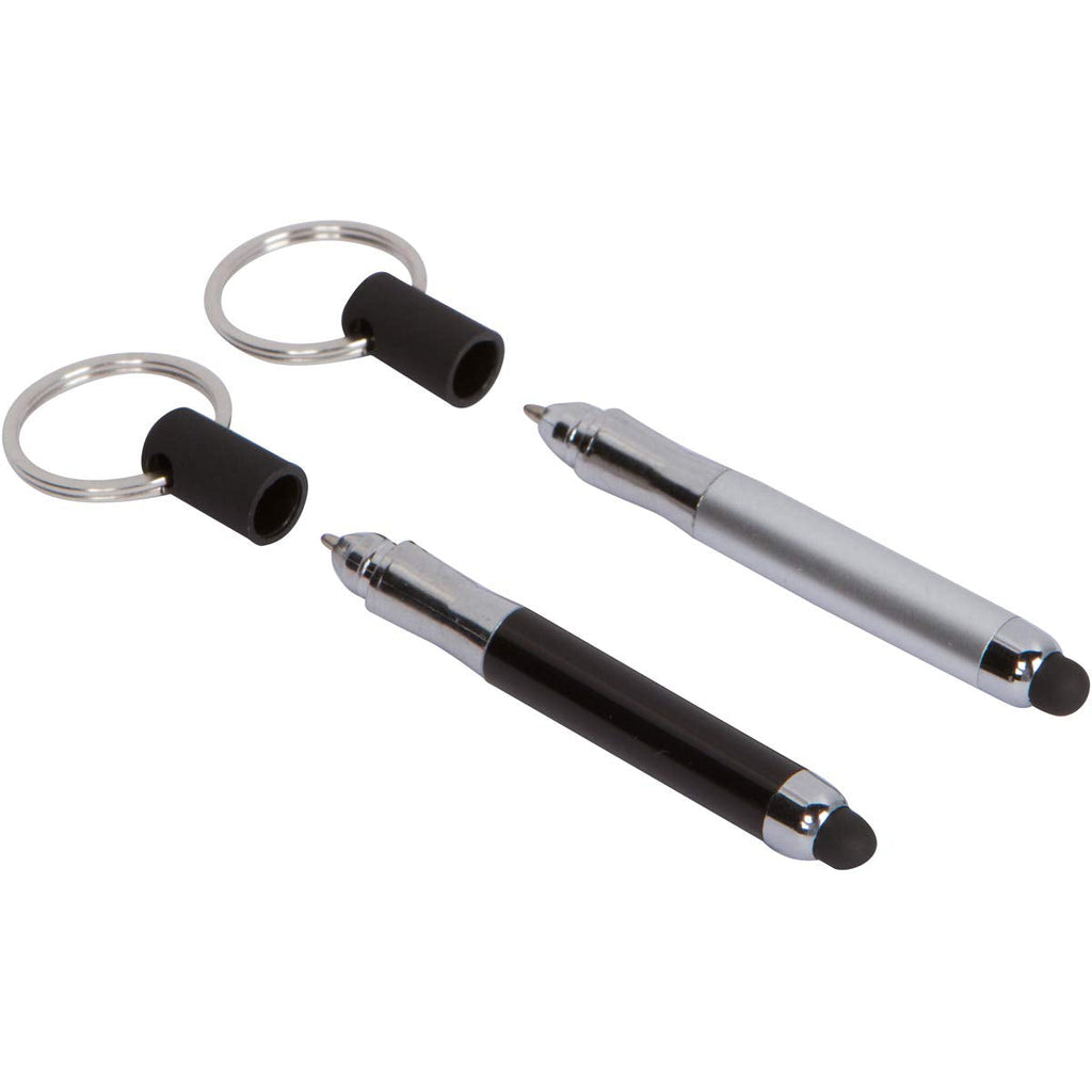 [Australia - AusPower] - Stylus Pen Keychain (2 Pack) - No Touch, 2-in-1 Accessory - Mini Stylus Keychain Pen - 2 Pack 
