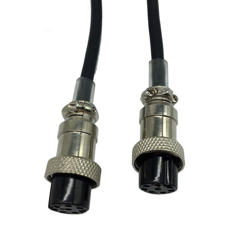 [Australia - AusPower] - Red-Fire 8 Pin Female Mic Microphone Cable Cord for Kenwood Radio MC-60A MC-90 MC-60 